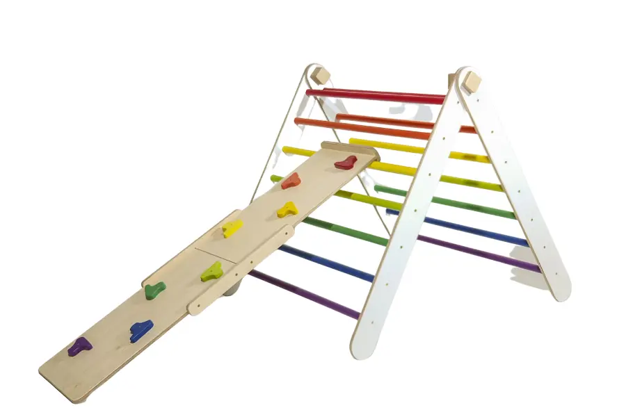 Pikler Triangle - Montessori climbing frame for children